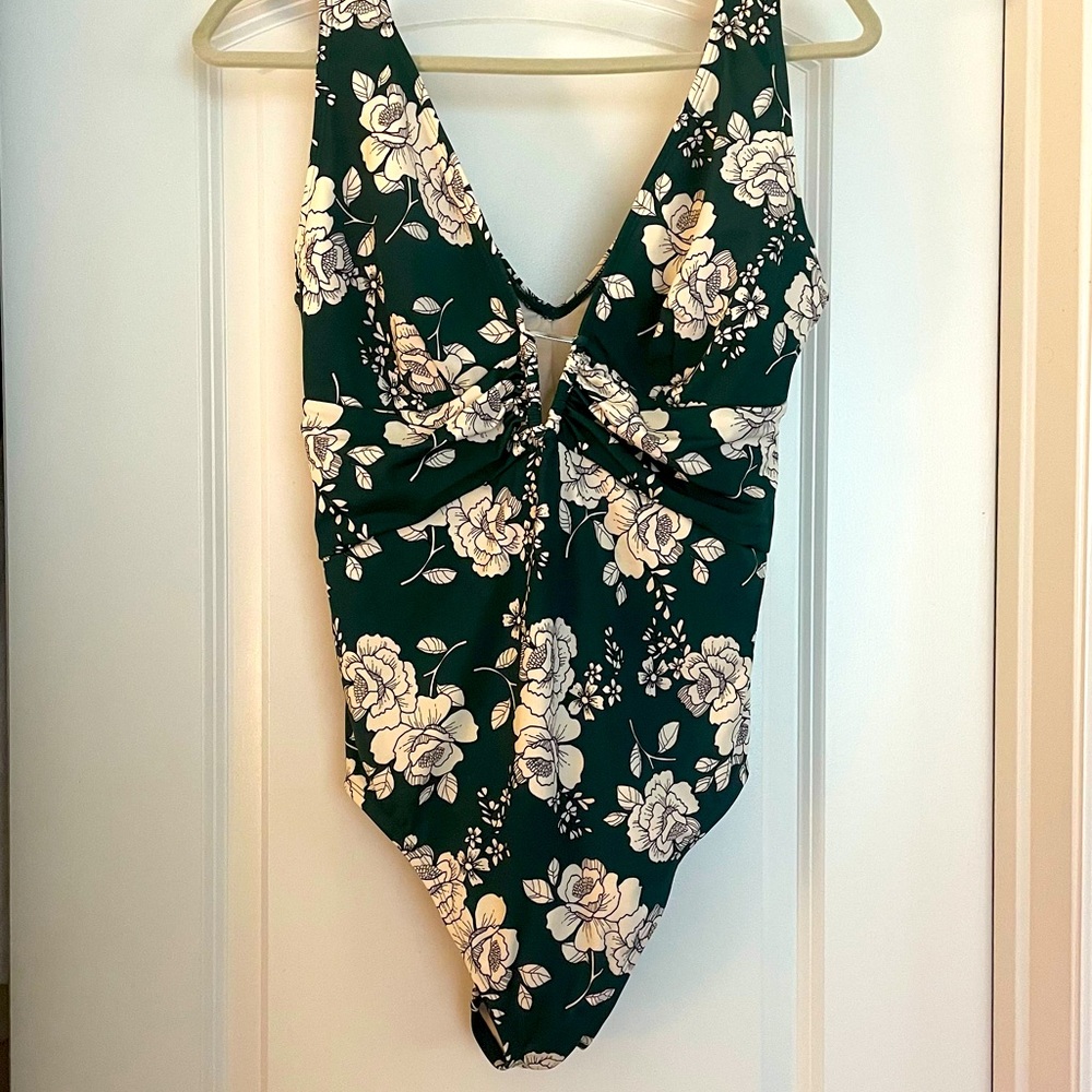 AdoreMe Adriana Contour Plus One Piece Swimsuit